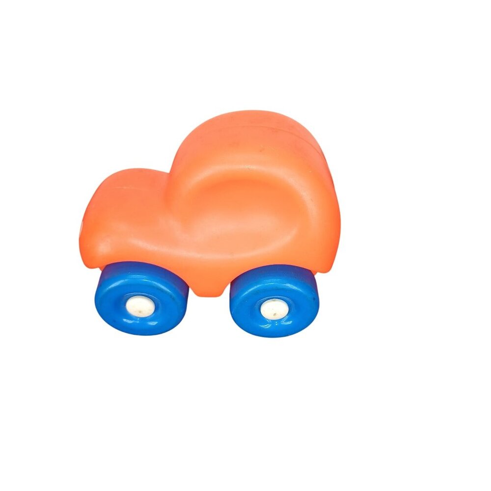 Vintage Orange Little Tikes My First Wheels Chunky Toddler Car